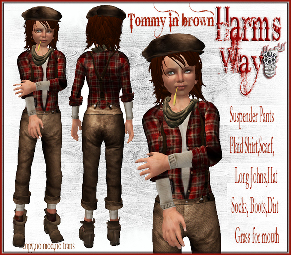 Harm's Way Tommy in brown