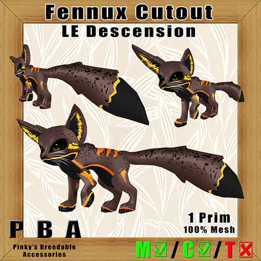 Fennux Cutout LE Descension, Sept. 2021