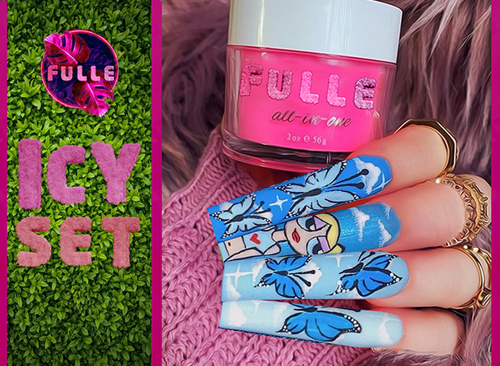 FULLE - ICY NAIL SET