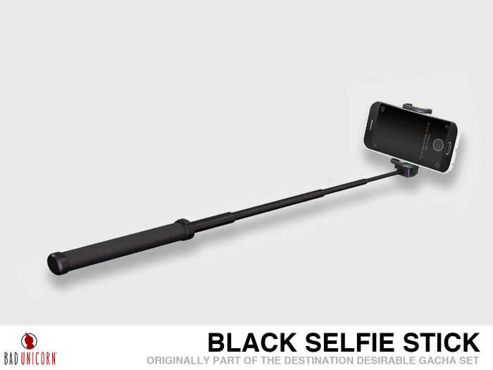 Selfie Stick (BLACK) (Previously - Destination Desirable Gacha Set)