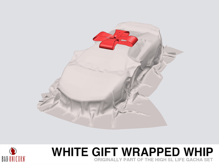 (White) Gift Wrapped Whip (Previously - High SL Life Gacha Set)
