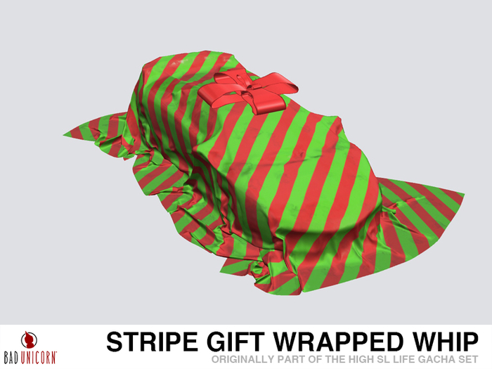 (Striped) Gift Wrapped Whip (Previously - High SL Life Gacha Set)