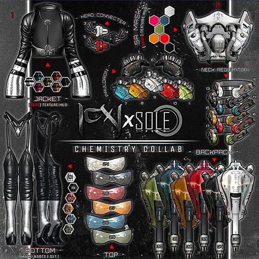 4. [CX]&::SOLE:: - Head Connecter (Black)