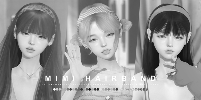 cheezu. mimi hairband : demo