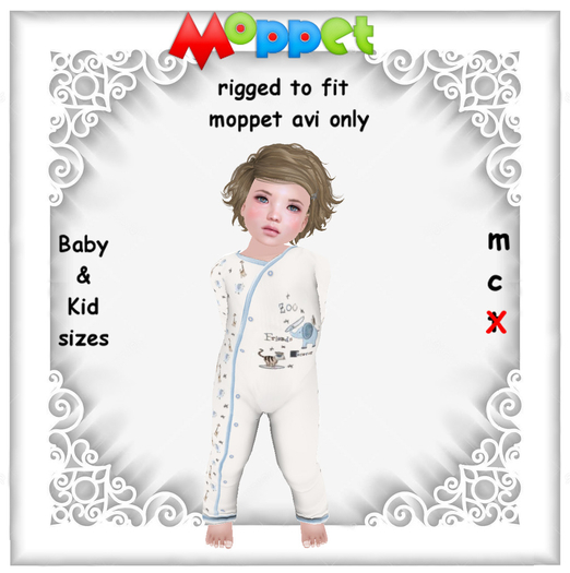 Moppet Zoo Jammies Set