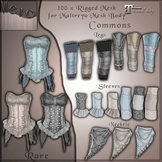 Meva Bridget Leg left Grey Box