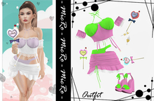 - MicRo - Outfit Rya Lime Pink 