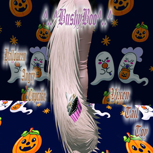 ^..^BushyBoo^..^Halloween Angry Cupcake 