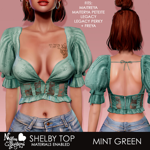 (NO) Shelby Top - Mint Green