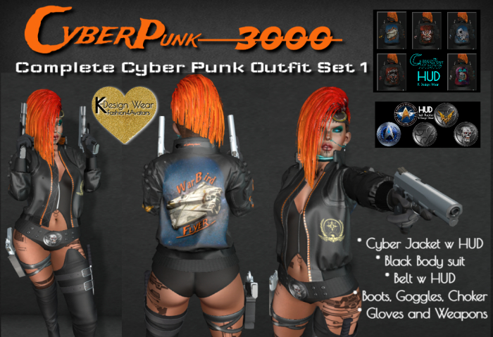CyberPunk 3000 SET 1 - Bag