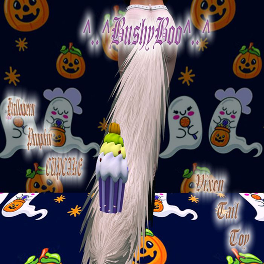 ^..^BushyBoo^..^Halloween Pumpkin CUPCAKE 
