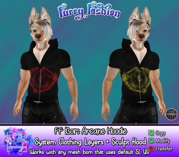 ~FF~ Bom Arcane Hoodie