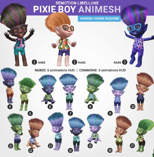 SEmotion Libellune Pixie Boy Animesh #9
