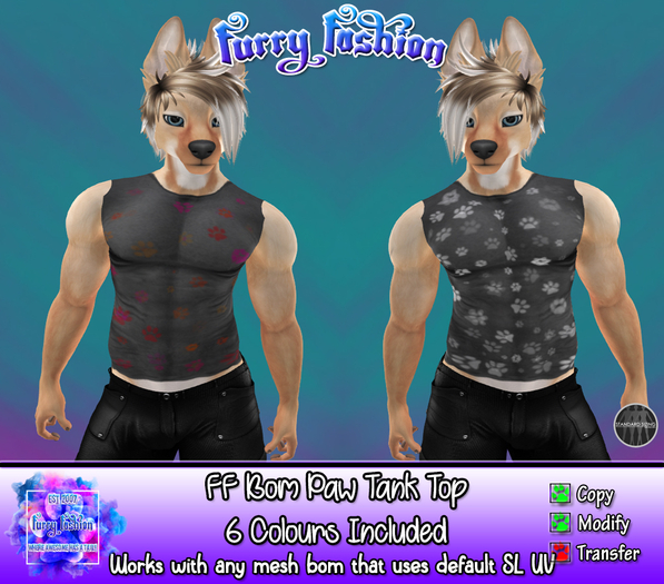 ~FF~ Bom Paw Tank Top