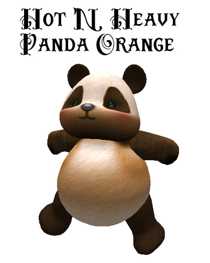 Hot N Heavy - Panda Orange