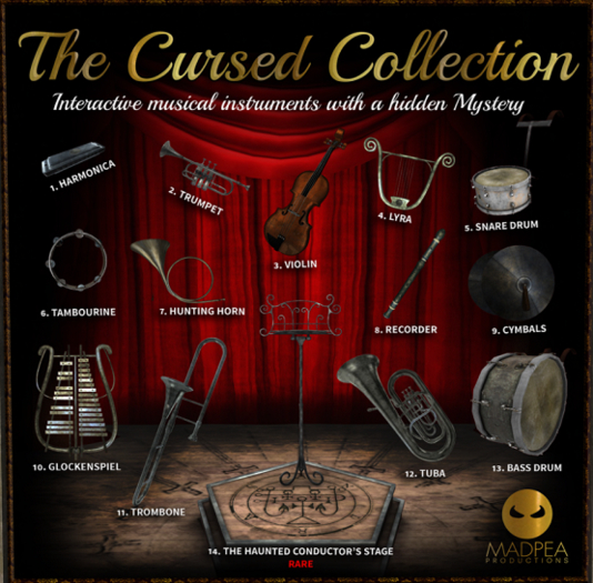 MadPea Cursed Collection Suitcase - 4.Lyra