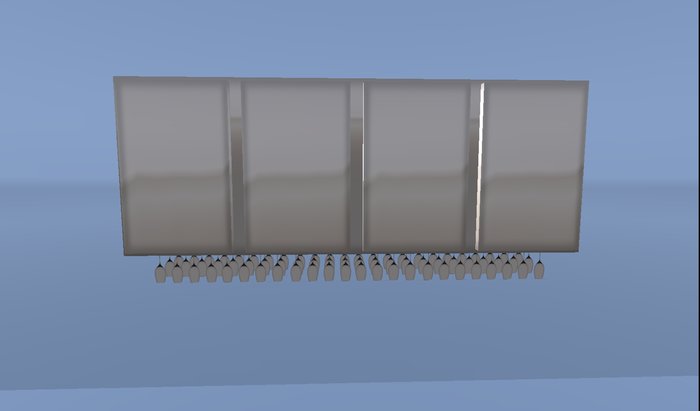 4 prim Modern Wet Bar - top