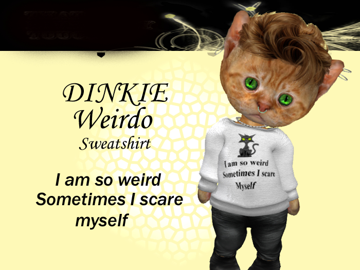 RT - Weirdo  Sweater -white