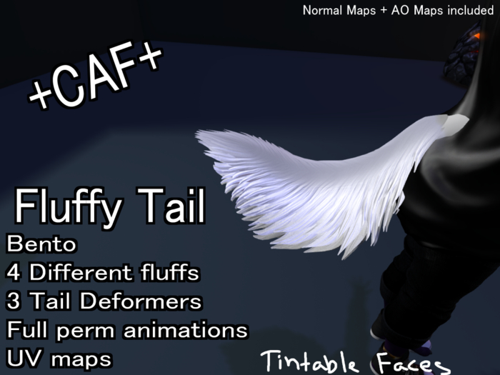 +CAF+ Fluffy Tail 