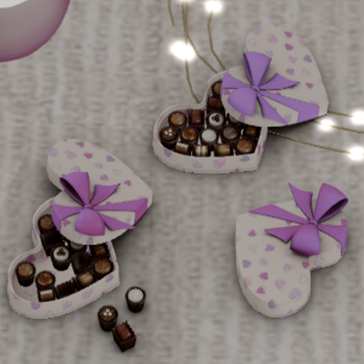 b_Heart Chocolate Box 10 