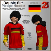 Double Slit Pledge Hoodie [2cute] Germany