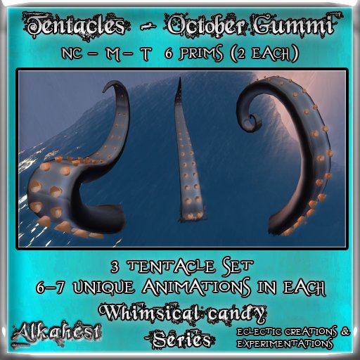 [Alkahest] Whimsical Candy: Sittable Tentacle Set October Gummi