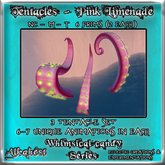 [Alkahest] Whimsical Candy: Sittable Tentacle Set Pink Limenade