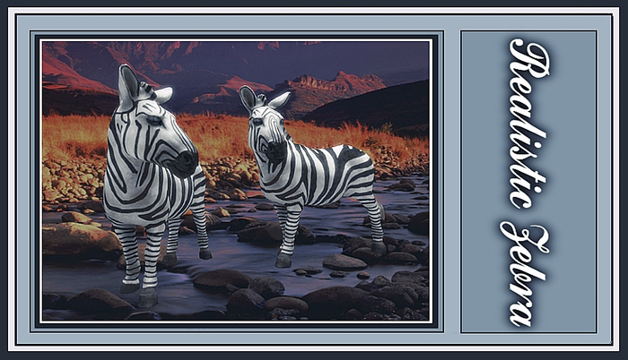 Realistic Zebra