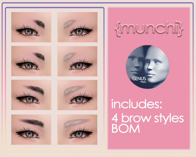 {munchi} Geisha Brows Genus