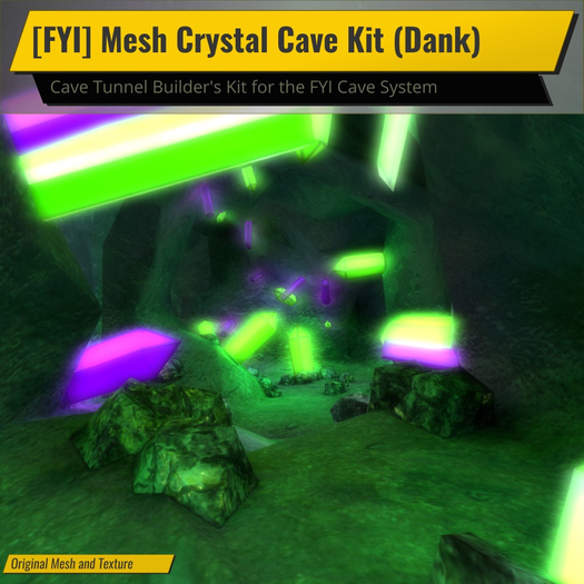 [FYI] Mesh Crystal Tunnel Cave Kit (420 Dank)