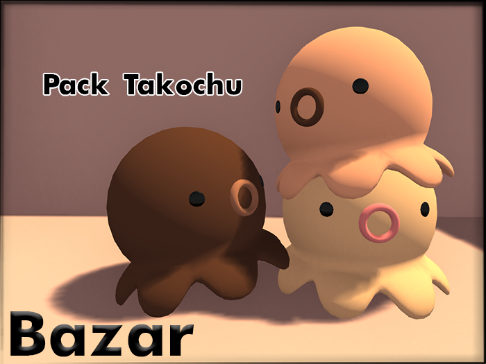 BAZAR - Pack Octopus Takochu (Nude Pack)