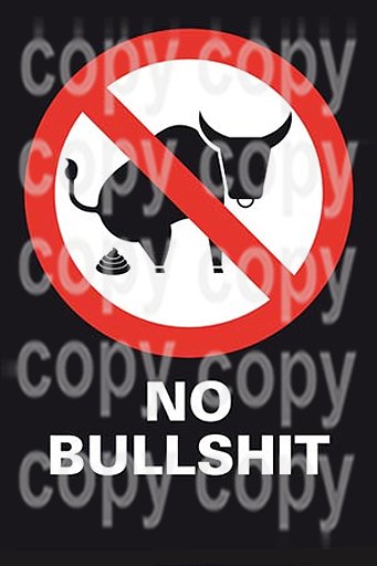Sign Crazy No BS
