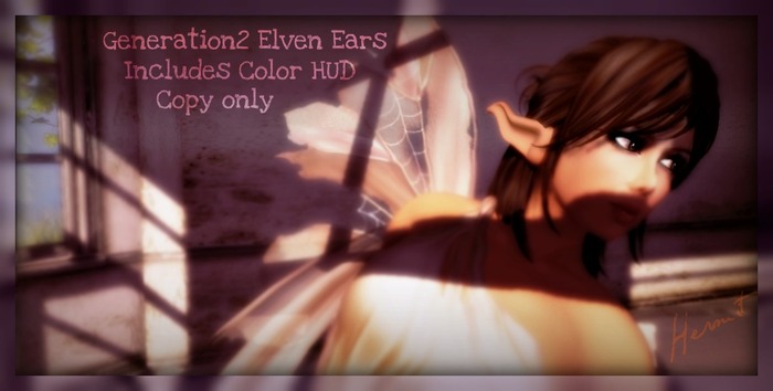 #2 Hermit Elf Ears w/ HUD