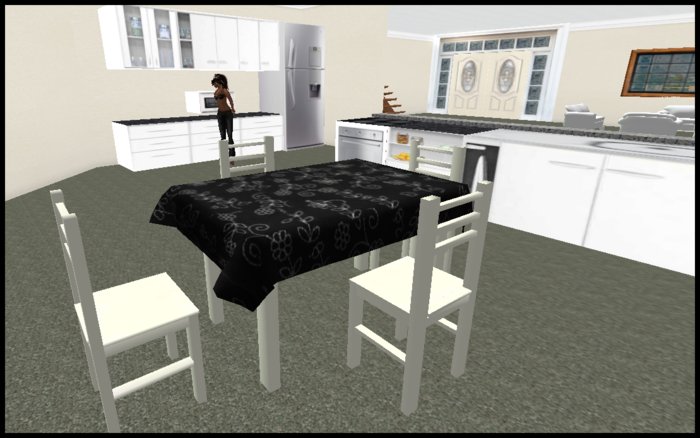 White modern kitchen