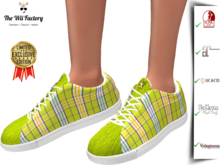 :TWF: Green Sneakers Shoes