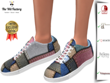 :TWF: Denim Sneakers Shoes