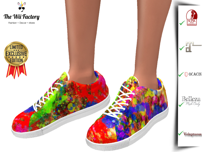 :TWF: Art Sneakers Shoes