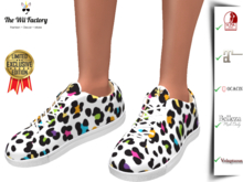 :TWF: Animal Print Sneakers Shoes