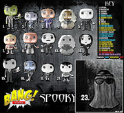 23. Bang! Figures -Spooky Family - Cousin (B&W) * RARE