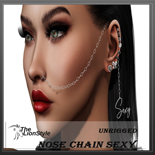 [Lion Style] Nose Chain 