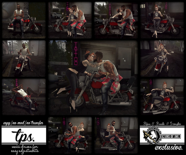 the pose shop. motorcycle