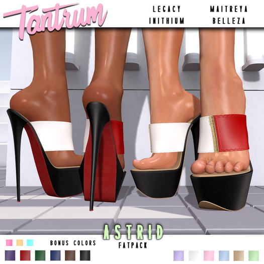 Tantrum - Astrid Heels - Fatpack DEMO