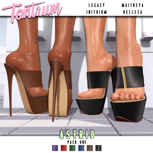 Tantrum - Astrid Heels - Pack One 