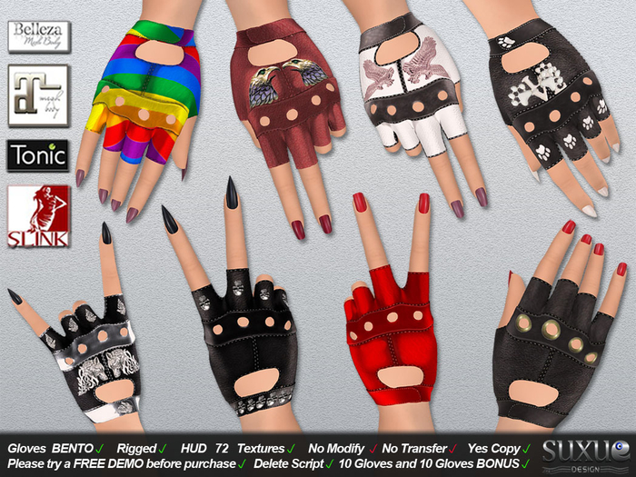 [SuXue] Olivia Bento Gloves [FATPACK]