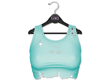 Loki - Brenda Ripped Tank Top - Mint