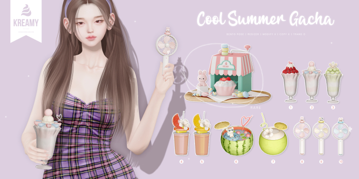 KREAMY. cool summer gacha : 4
