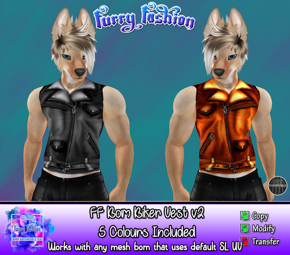 ~FF~ V2 Biker Vest Bom