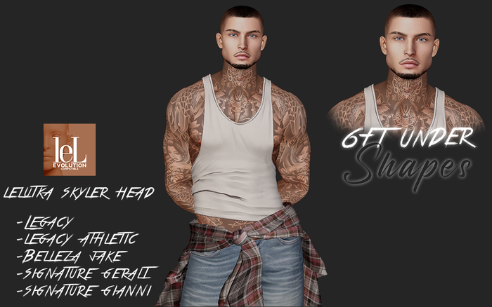 6FT UNDER - ROBERT SHAPE [LeLUTKA Skyler 3.1]