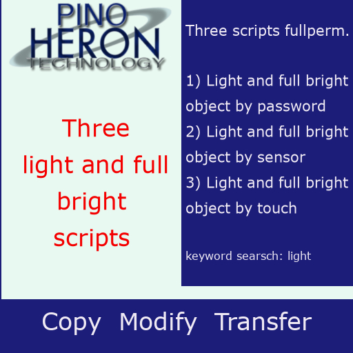 027 - Three Light and Full Bright