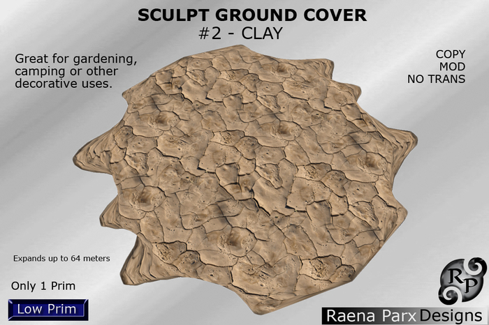 SCULPT GROUND COVER - #02 - CLAY (COPY/MOD) *RPD*